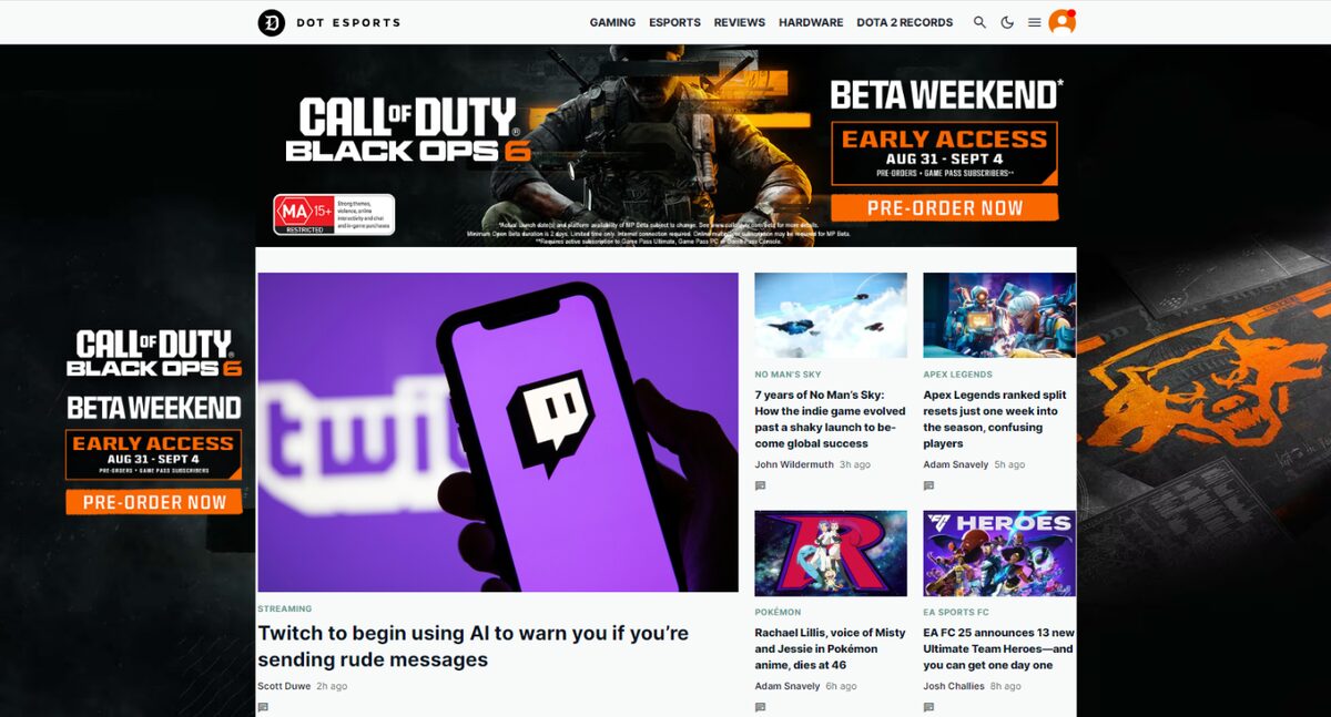 High-impact media.