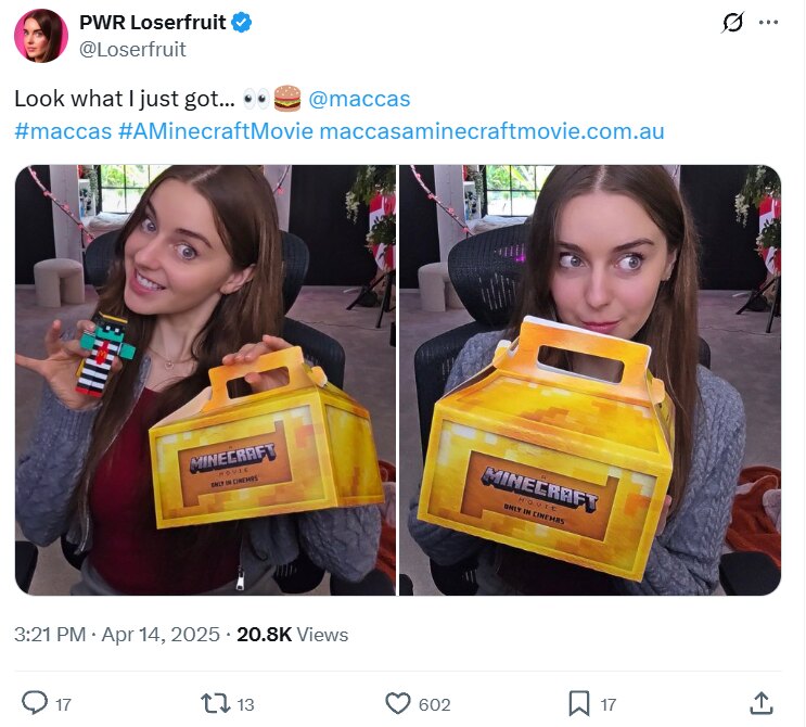 Announcement hype.