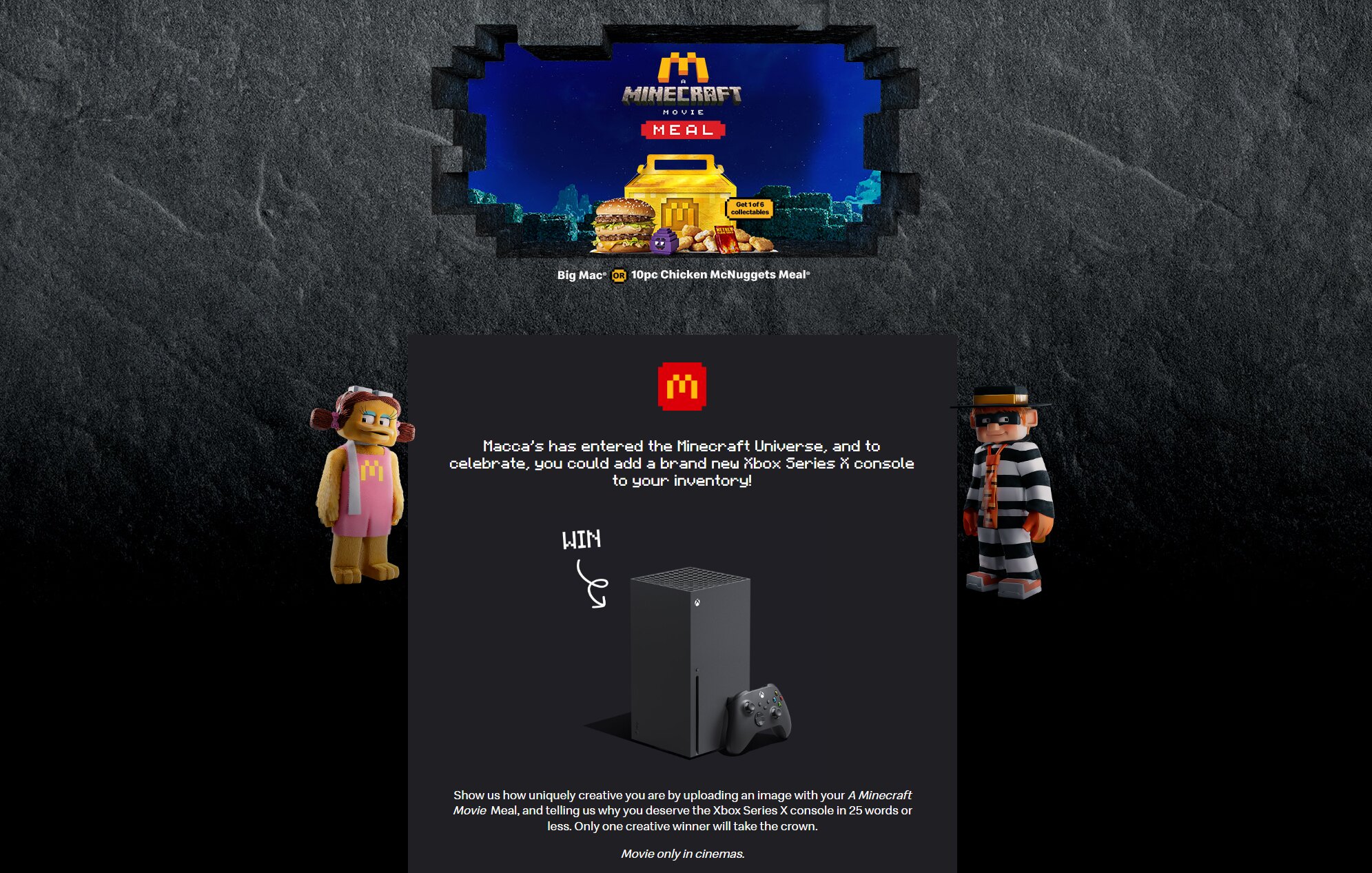 Custom giveaway site.