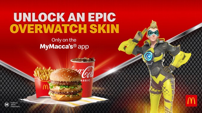 Combining game and Macca's IP